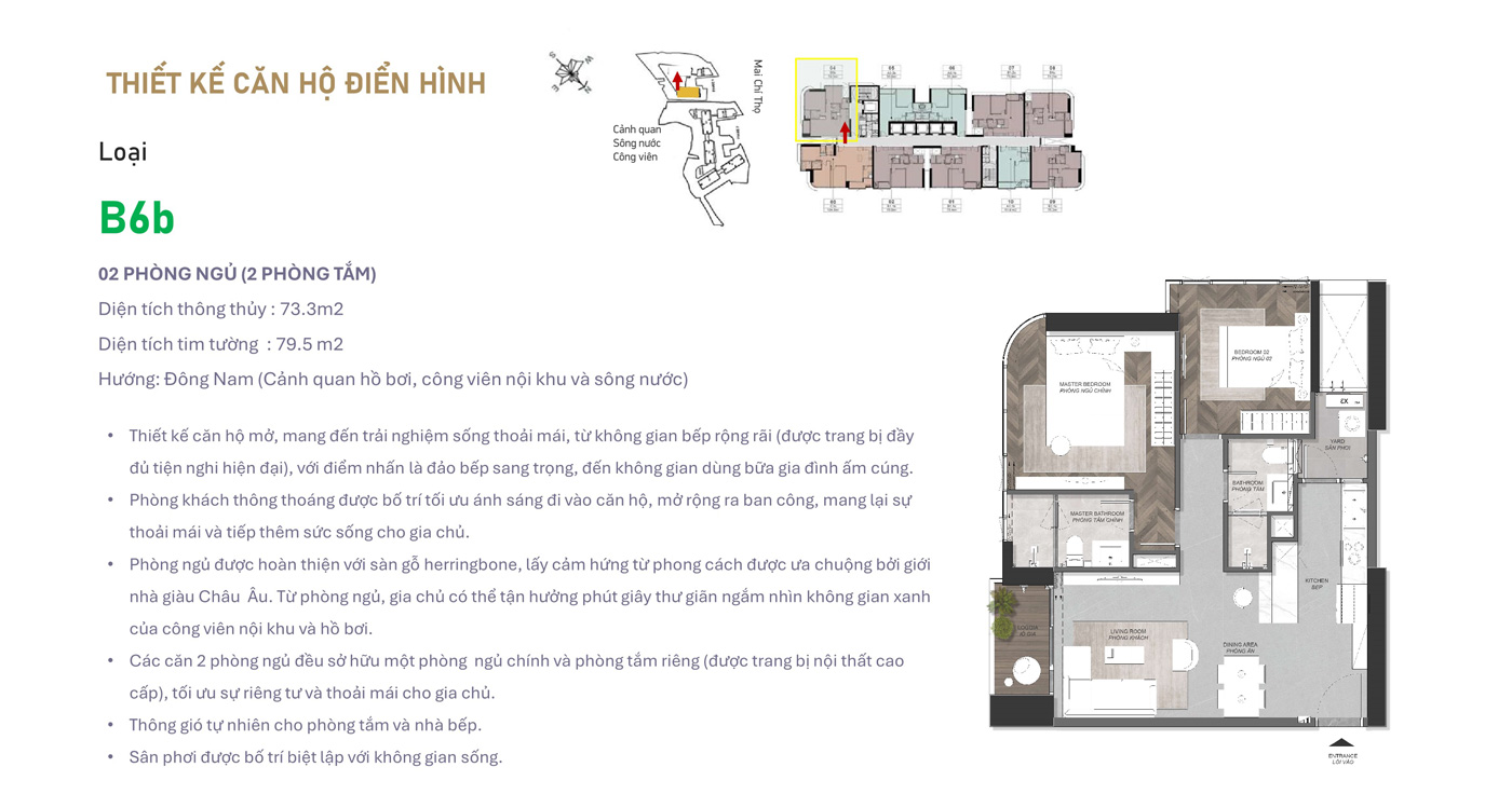 Tiện ích Eaton Park